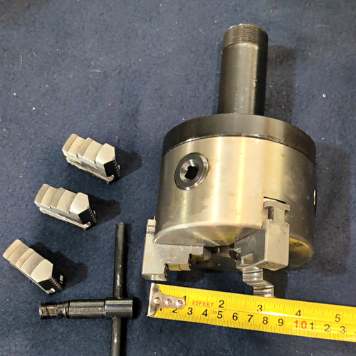 Inch jaw lathe chuck 5c - lathe,